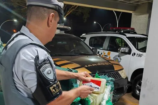 PM Rodoviária apreende mais de 600 kg de pasta base de cocaína no interior de São Paulo