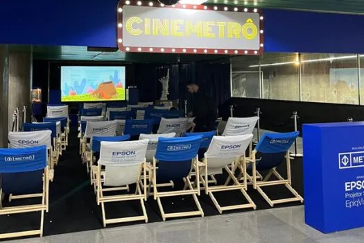 Confira a programação do projeto Cinemetrô