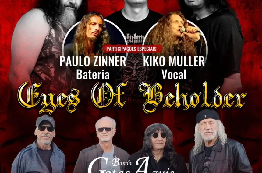 Eyes Of Beholder celebra o Dia Mundial do Rock com show épico e participações especiais