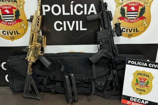 Polícia encontra depósito de armas na zona sul de São Paulo