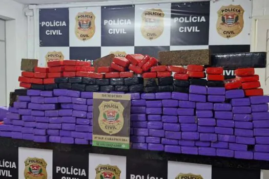 Polícia Civil localiza carro com mais de 200 kg de maconha no interior de São Paulo