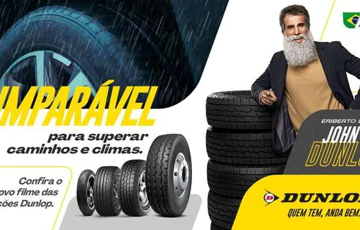 Dunlop Pneus apresenta último vídeo de campanha de reposicionamento da marca com Eriberto Leão