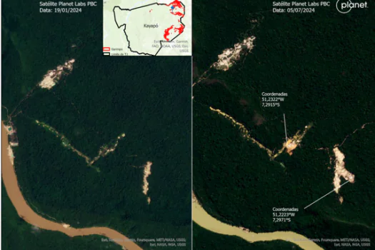 Garimpo devastou 584 campos de futebol em três Terras Indígenas da Amazônia