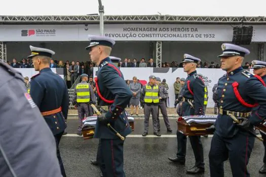 História e patriotismo: desfile homenageia combatentes da Revolução Constitucionalista de 1932