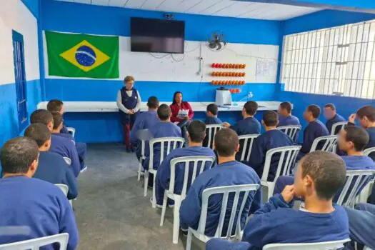 Jovens da Fundação CASA São Bernardo I participam de palestra sobre prevenção das ISTs