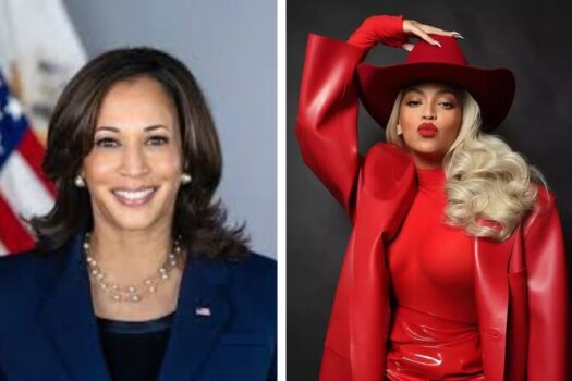 Beyoncé dá permissão a Kamala Harris para usar música sua em campanha