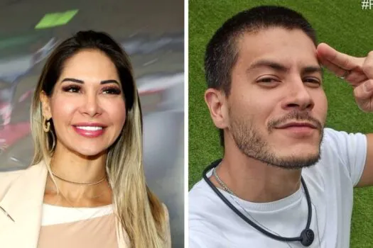 Maíra Cardi e Arthur Aguiar trocam farpas na internet envolvendo comportamento da filha