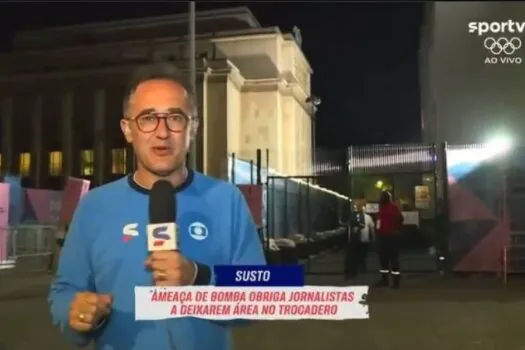 Equipe do SporTV na França deixa estúdio após ameaça de bomba