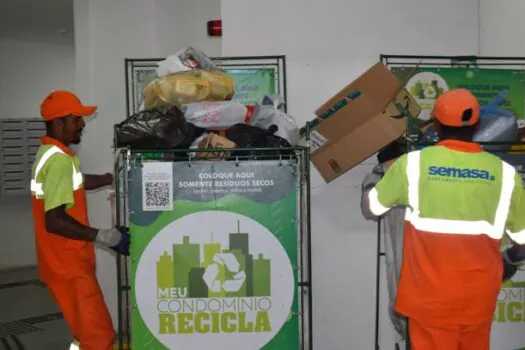 Santo André supera marca de 500 prédios cadastrados no Programa Meu Condomínio Recicla