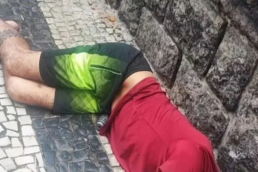 Roubo com granada em Copacabana termina com mulher baleada e suspeito preso