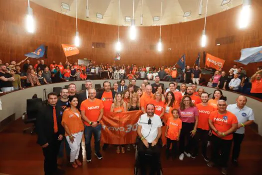 Partido NOVO oficializa Coronel Sardano como candidato a prefeito de Santo André