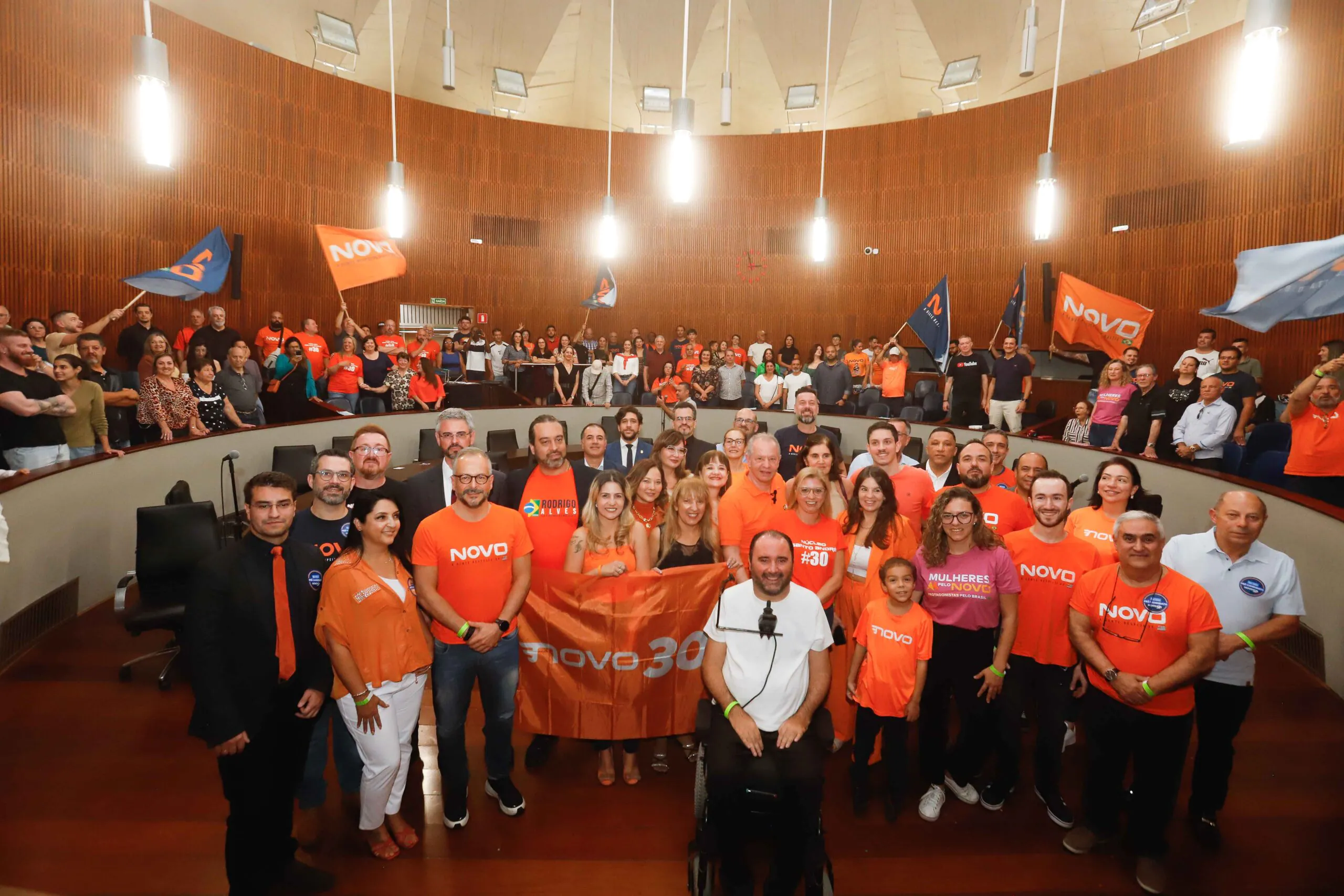 Convensão partido Novo de Santo André