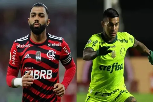 Palmeiras e Flamengo estudam troca de Dudu por Gabigol, mas ídolo alviverde não quer sair