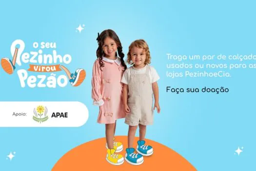 Franqueados do Grande ABC se unem para arrecadar calçados para crianças e adolescentes da APAE 