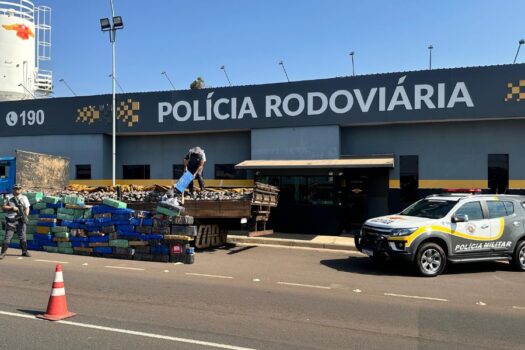 Carregamento de maconha é encontrado em carga de minério de ferro em SP