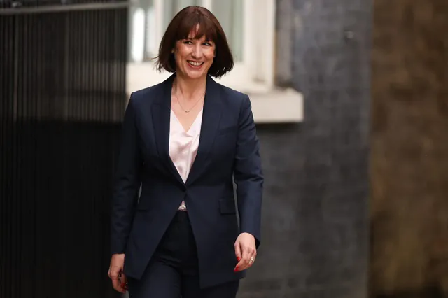 Rachel Reeves arrives in Downing Street on July 5.