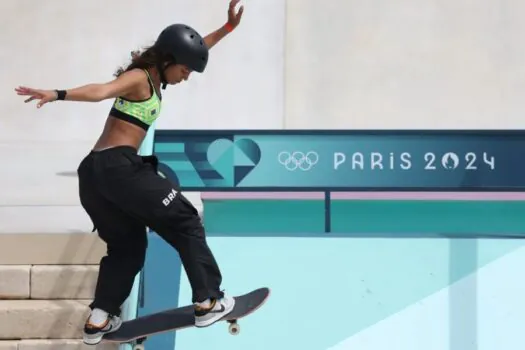 Rayssa Leal conquista o bronze no Skate Street feminino