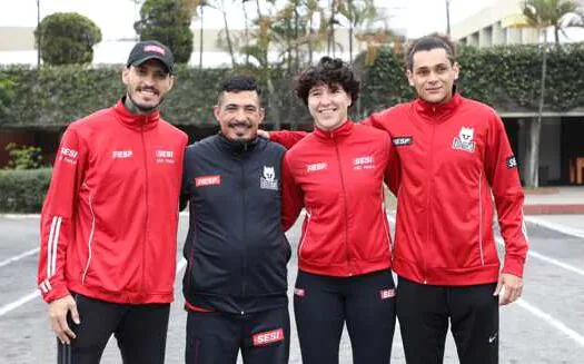 Atletas e técnico do Atletismo Paralímpico do SESI-SP são convocados para os Jogos de Paris