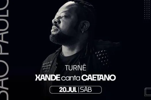 Xande de Pilares apresenta nova tour “Xande Canta Caetano” no Espaço Unimed