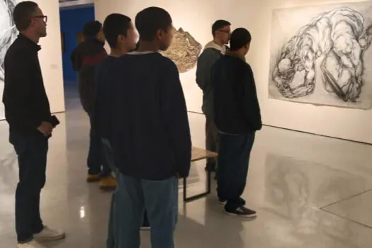 Adolescentes da Fundação CASA de Diadema ampliam visão artística em visita ao Paço das Artes