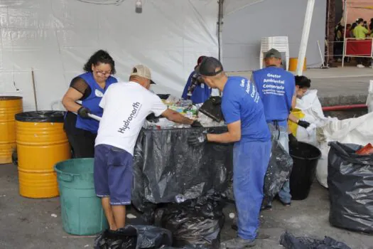 15º Festival do Chocolate de Ribeirão Pires recicla 1,5 tonelada de material reciclável