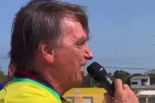 Bolsonaro é atacado por abelhas e encerra discurso em comício no RN