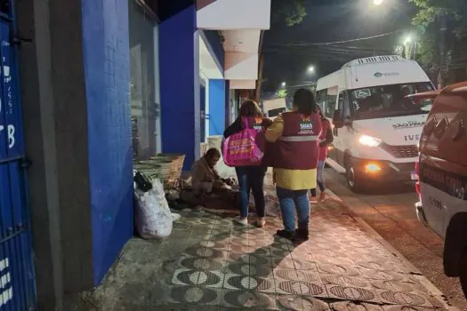 Mauá triplica o acolhimento noturno de pessoas em situação de rua