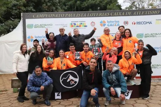 Pérola da Serra conquista vice-campeonato paulista de Atletismo na 1ª Divisão 