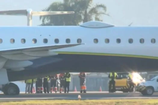 Incidente com avião da Azul fecha aeroporto de Florianópolis