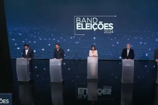 Debate à prefeitura de São Paulo triplica audiência da Band e chega a vice-liderança