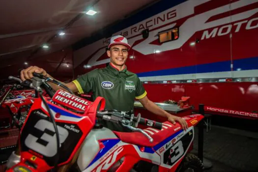 Bernardo Tibúrcio, da equipe Honda Racing, é convocado para o Motocross das Nações 2024