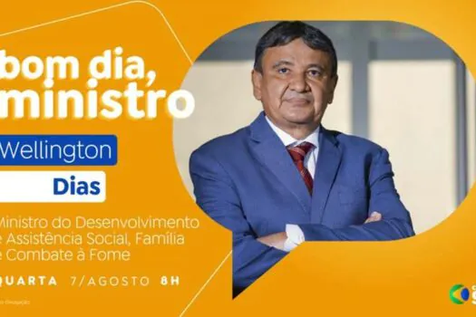 Bom Dia, Ministro: Wellington Dias destaca avanços no combate à fome e concessão de benefícios sociais