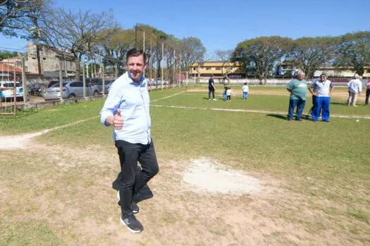 Em São Bernardo, revitalização do campo da Paulicéia recebe aporte de R$ 2,7 milhões