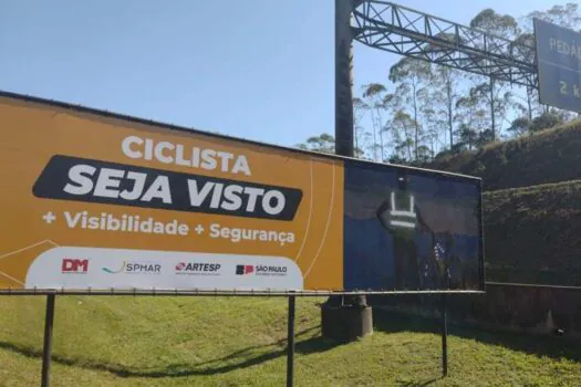 SPMAR celebra o Dia do Ciclista com campanha de conscientização no Rodoanel