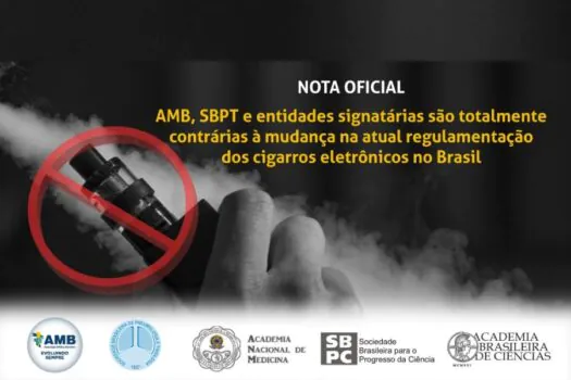 Entidades se mostram contrárias à mudança na regulamentação dos cigarros eletrônicos