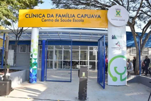 Clínica da Família Capuava é o 50º equipamento de saúde modernizado em Santo André