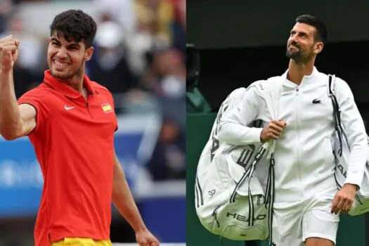 Djokovic supera Alcaraz e completa prateleira de troféus com ouro olímpico em Paris