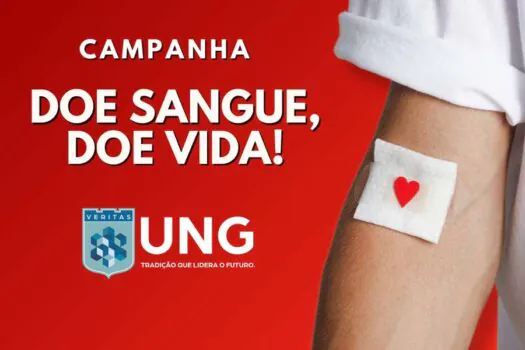 UNG promove a campanha “Doe Sangue, Doe Vida” 