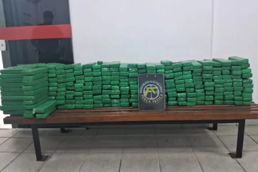 Casal é preso com quase 190 kg de drogas em São Bernardo