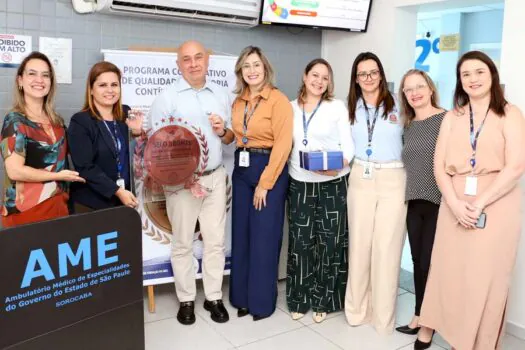 Fundação do ABC entrega ‘Selo Bronze’ de qualidade ao AME Sorocaba