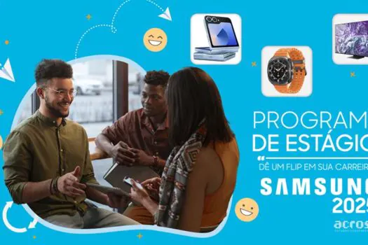 Samsung abre vagas para programa de estágio 2025