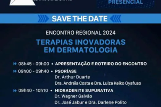 FMABC promove encontro regional sobre inovações em tratamentos dermatológicos