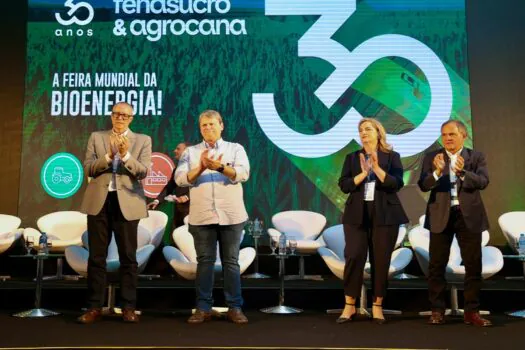 SP enfatiza sustentabilidade para o agro na abertura da feira Fenasucro & Agrocana