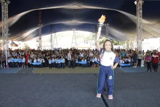 Mantendo o espírito olímpico aceso, Ribeirão Pires abre 2º edição do Festival Estudantil do Futuro