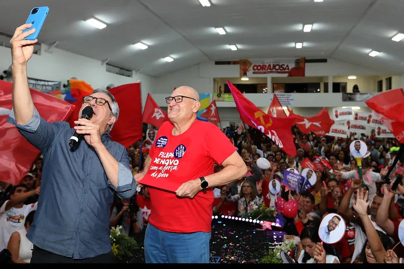 Prefeito Filippi e o ministro Alexandre Padilha 