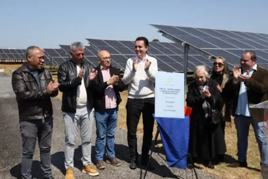 Santo André inaugura segunda usina de energia fotovoltaica