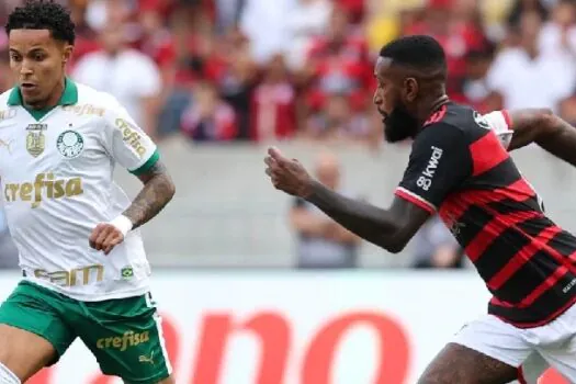 Flamengo e Palmeiras só empatam em tira-teima e Botafogo agradece