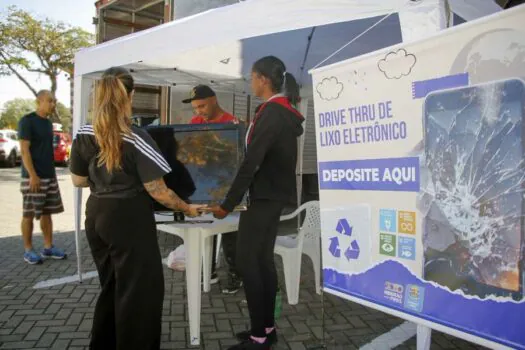 Ribeirão Pires terá Drive-Thru de Lixo Eletrônico na próxima quarta-feira (28)