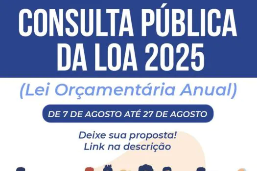 Ribeirão Pires inicia consulta pública para a Lei Orçamentária Anual de 2025