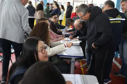 Santo André entrega 204 matrículas habitacionais no bairro Camilópolis